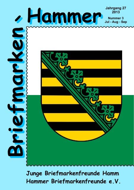 Briefmarken-Hammer - Briefmarkenjugend Hamm