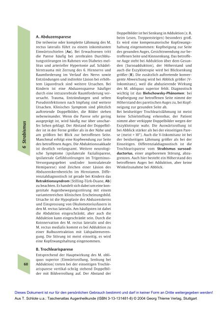 Taschenatlas Augenheilkunde (Thieme Verlag, 2004)