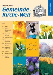 Gemeinde- Kirche-Welt - Internetangebot von Dr.Joerg Sieger