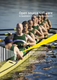 Open source software in business-critical environments - Univention