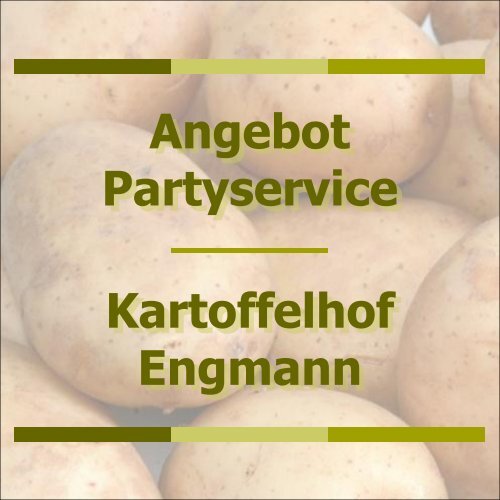 Kartoffelhof Engmann