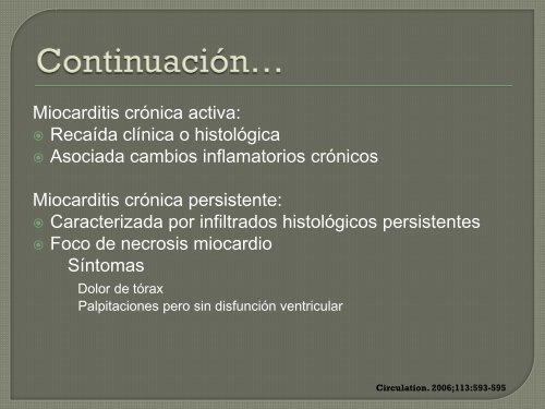 clase pericarditis-miocarditis dr. javier orozco - Departamento de ...