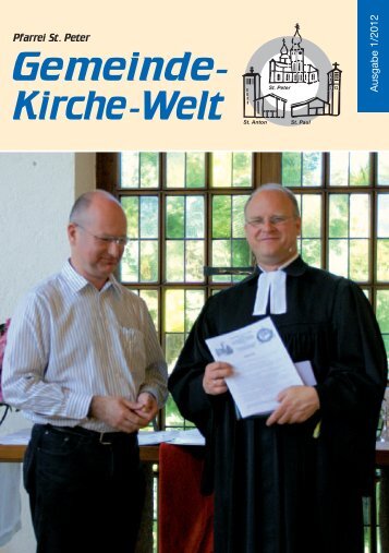 Gemeinde- Kirche-Welt - Internetangebot von Dr.Joerg Sieger