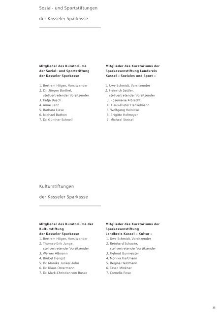 Jahresabschluss zum 31. Dezember 2011 der Kasseler Sparkasse ...