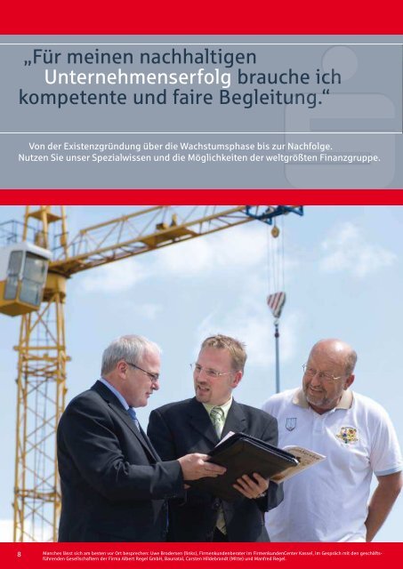 Gut für die Region, gut für uns alle. - Kasseler Sparkasse