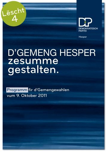 gestalten. zesumme - DP