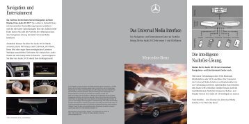 Das Universal Media Interface - Mercedes-Benz Niederlassung ...