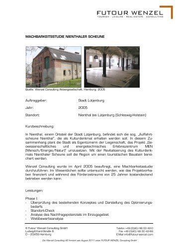 In Nient - Wenzel-Consulting Aktiengesellschaft