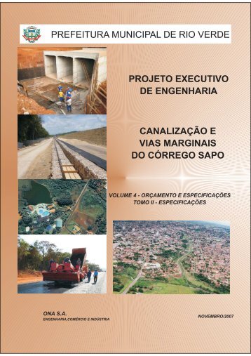 canalizaÃ§Ã£o e vias marginais do cÃ³rrego sapo - Prefeitura de Rio ...