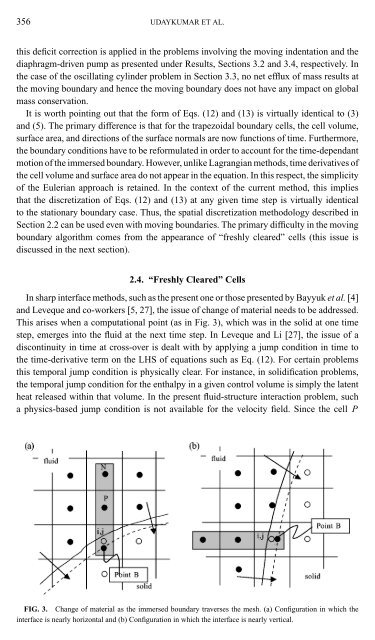 A Sharp Interface Cartesian Grid Method for Simulating Flows with ...