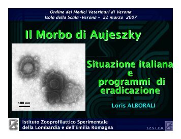 Aujeszky loris VR3.07.pdf - IZS della Lombardia e dell'Emilia ...