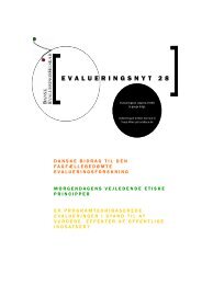 EvalueringsNyt 28. udgave, juli 2012 - Dansk Evalueringsselskab