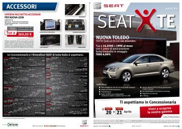 ACCESSORI - SEAT Italia