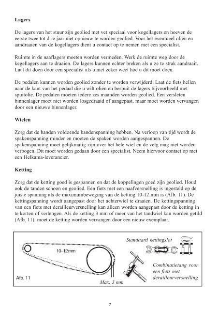 Polkupyörän käyttöopas Bruksanvisning för cykel Bicycle ... - Helkama