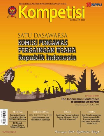 Edisi 22 Tahun 2010 - KPPU