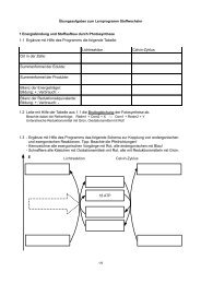 Ãbungsaufgaben - Biologie Lernprogramme