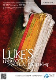 Luke s - Christian Medical Fellowship