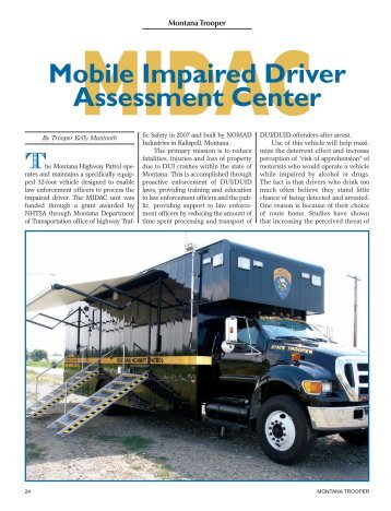 Mobile Impaired Driver Assessment Center - Association of Montana ...