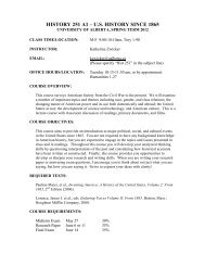 Zwicker - Hist 251 Syllabus - Spring 2012 - History and Classics ...