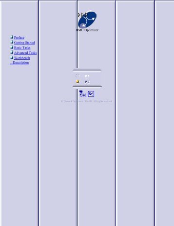 DMU Optimizer Toolbar - catia