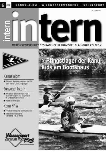 Intern 2/02 (Page 1) - Kanu Club Zugvogel Köln