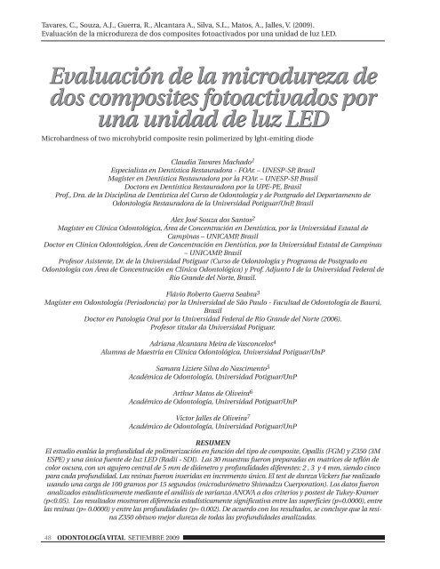 OdontoFINALRespaldo 11. Sin publicidad pdf - My Laureate