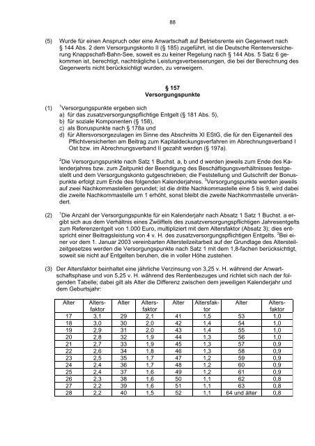 Anlage 7 (zu § 95 der Satzung) - Knappschaft-Bahn-See