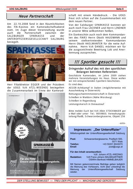 Zeitung 03/2008 - UOG - Salzburg