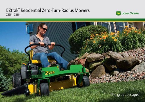 John deere z235 zero turn mower new arrivals