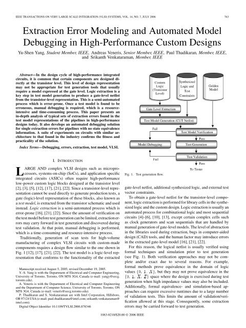 ieee transactions on very large scale integration (vlsi) - Computer ...