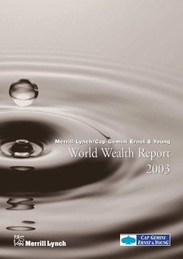 World Wealth Report 2003 World Wealth Report 2003 - DIA