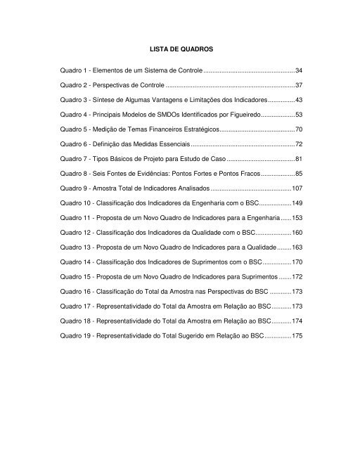 ANÁLISE DOS INDICADORES DE DESEMPENHO ... - Ppga.com.br