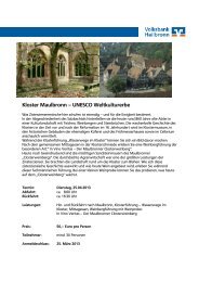 Kloster Maulbronn – UNESCO Weltkulturerbe - Volksbank Heilbronn ...