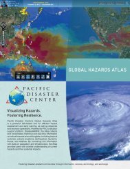 GLOBAL HAZARDS ATLAS - Pacific Disaster Center