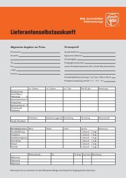 Lieferantenselbstauskunft - C. & E. FEIN Gmbh