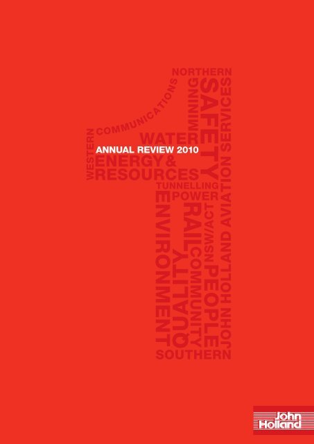 John Holland Annual Review, 2010 - Leighton Holdings
