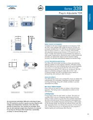 ATC 339 TIME DELAY RELAYS - Instrumentation Central