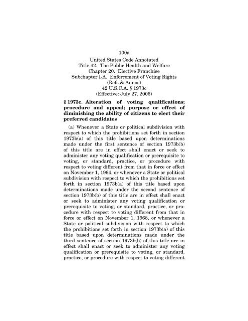 Jurisdictional statement - About Redistricting - Loyola Law School