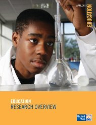 Education Research Overview