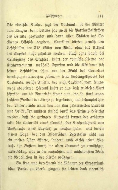 Ignaz von Döllinger, Der Papst und das Konzil