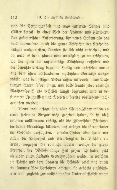 Ignaz von Döllinger, Der Papst und das Konzil