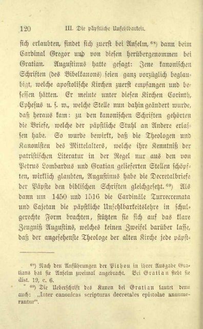 Ignaz von Döllinger, Der Papst und das Konzil