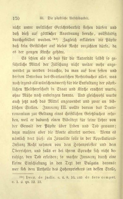 Ignaz von Döllinger, Der Papst und das Konzil