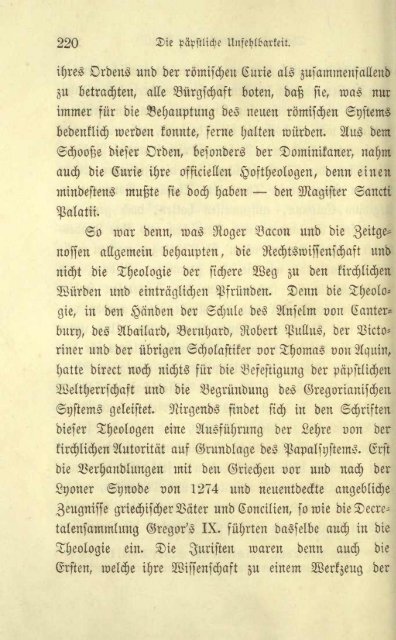 Ignaz von Döllinger, Der Papst und das Konzil