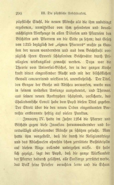 Ignaz von Döllinger, Der Papst und das Konzil