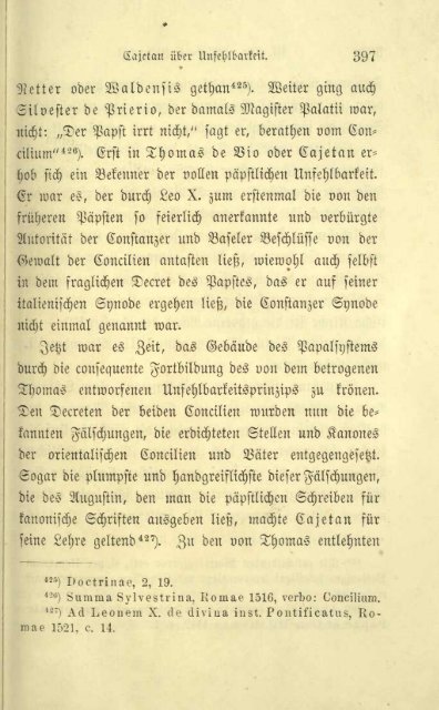 Ignaz von Döllinger, Der Papst und das Konzil