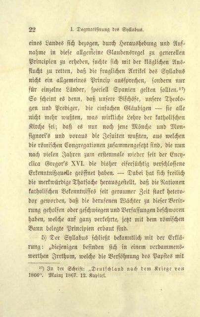 Ignaz von Döllinger, Der Papst und das Konzil