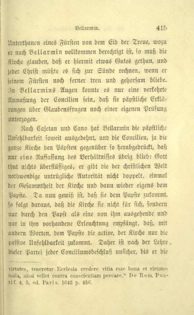 Ignaz von Döllinger, Der Papst und das Konzil