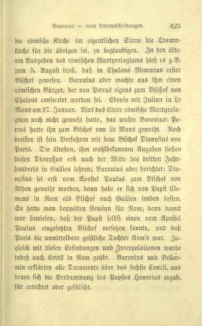 Ignaz von Döllinger, Der Papst und das Konzil