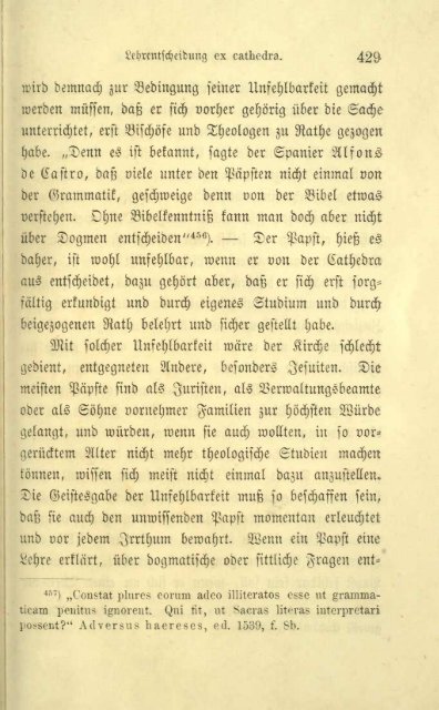 Ignaz von Döllinger, Der Papst und das Konzil